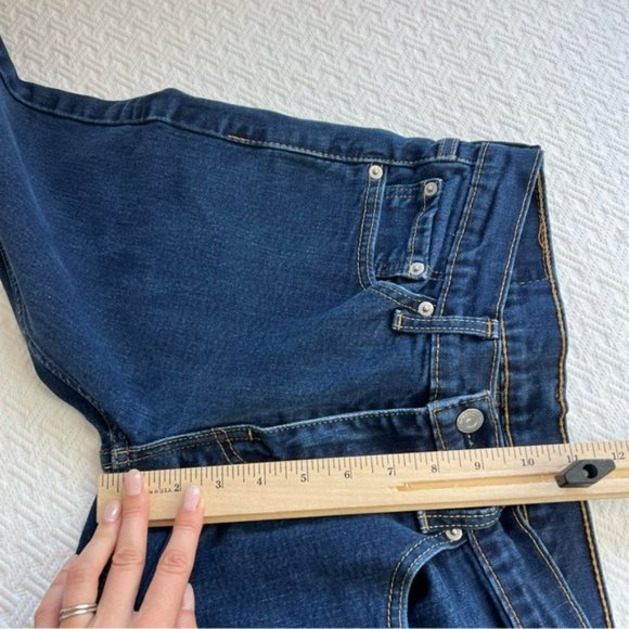 MEN'S 511 Levi's Jeans - Size 30x30 - Dark Blue - Zipper Fly - Stretch - Picture 9 of 12